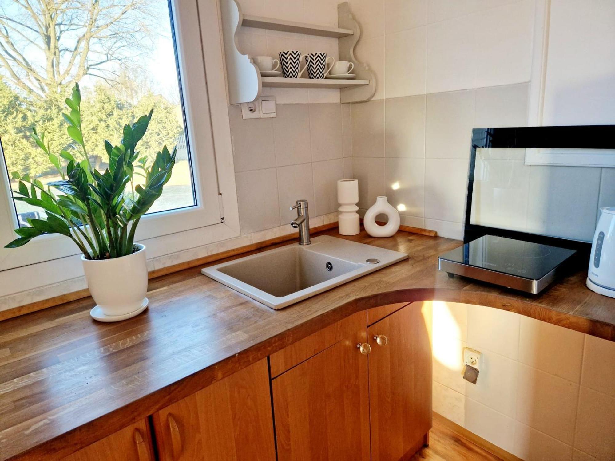 Ferienwohnung Bursztynek Lunowa Swinemünde Exterior foto